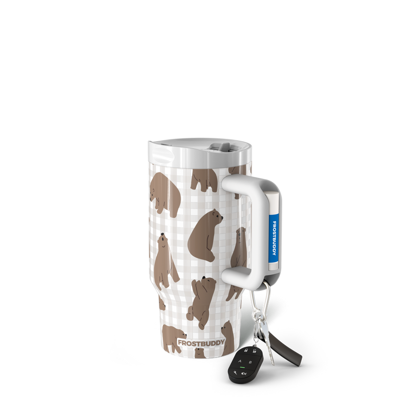 Mug Buddy 16oz | Gingham Bear