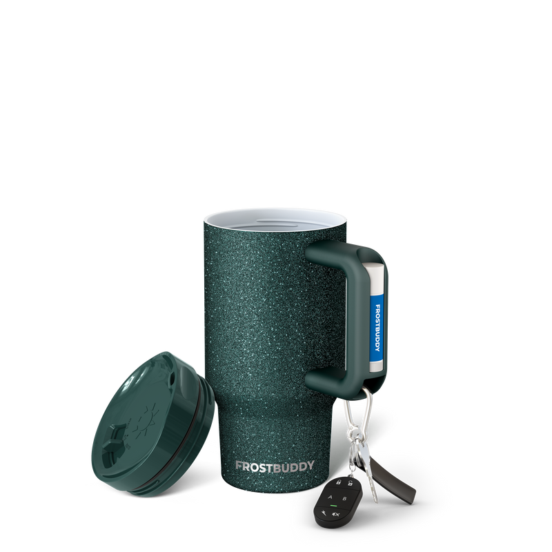Mug Buddy 16oz | Forest Green Glitz