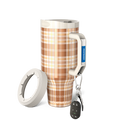 Thicc Buddy 50oz | Pumpkin Patch Plaid